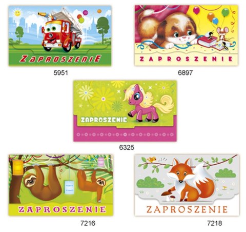 Zaproszenie Duże Dziecko Merigraf (108) Merigraf