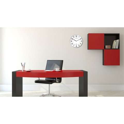 Zegar ścienny Aria metaliczny szary Unilux (400094280) Unilux