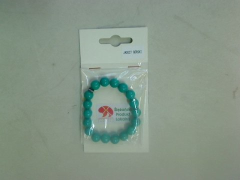 Bransoletka bransoletka jadeit górski szmaragd 10 Mol Mol