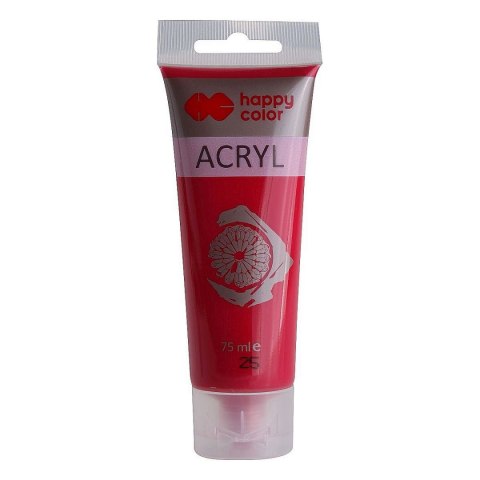 Farba akrylowa kolor: różowa ciemna 75ml Happy Color (HA 7370 0075-25) Happy Color