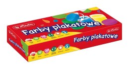 Farby plakatowe Herlitz 9560442 kolor: mix 20ml 10 kolor. (300022453) Herlitz