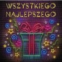 Kartka składana KW PREZENT NEON kw Henry (5905701483631) Henry