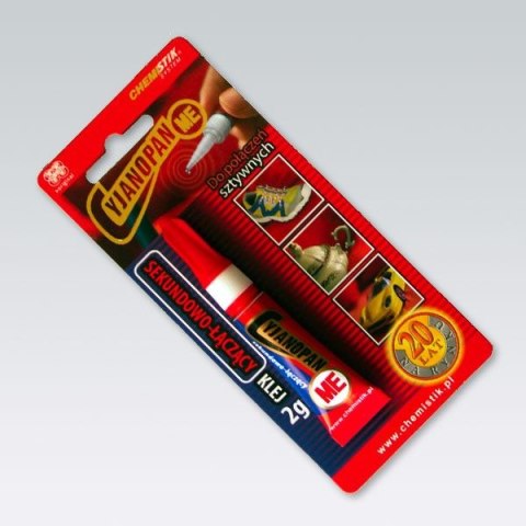 Klej błyskawiczny Cyjanopan ME 2g Super Glue Super Glue