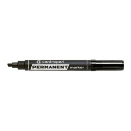 Marker permanentny Centropen 8576 czarny 2,0-5,0mm ścięta końcówka (585760112) Centropen