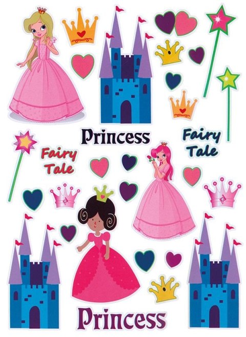 Naklejka (nalepka) Craft-Fun Series Princess Titanum Titanum