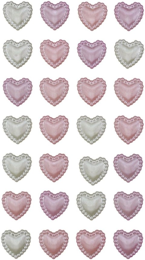 Naklejka (nalepka) Craft-Fun Series serca Titanum (24CY03121) Titanum