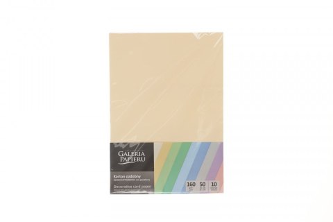 Papier ozdobny (wizytówkowy) A4 gładki mix mix 160g Galeria Papieru (5903069013606) Galeria Papieru