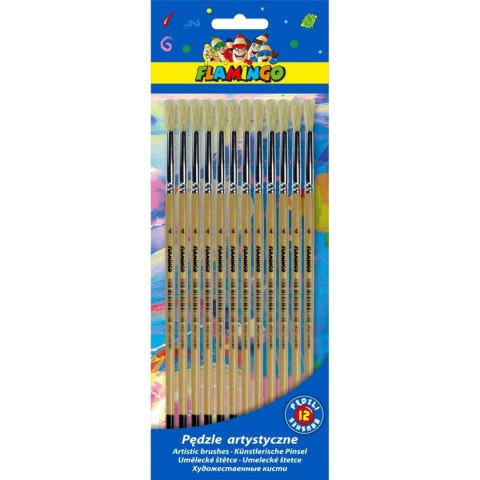 Pędzel nr 4 Flamingo Flamingo