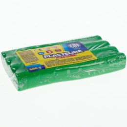 Plastelina Astra 1 kol. zielona jasna 500g Astra