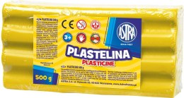 Plastelina Astra 1 kol. żółta 500g Astra