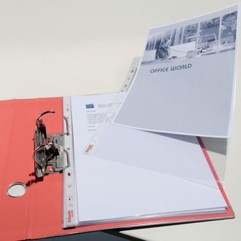 Segregator dźwigniowy No.1 Colour Breeze A4 75mm koralowy Esselte (628431) Esselte