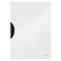 Skoroszyt A4 Wow ColorClip biały plastik Leitz (41850001) Leitz