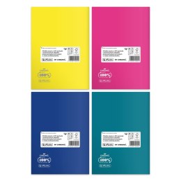 Zeszyt Herlitz Colors Eco PP 9552019 A5 60k. 70g linia (400198108) Herlitz