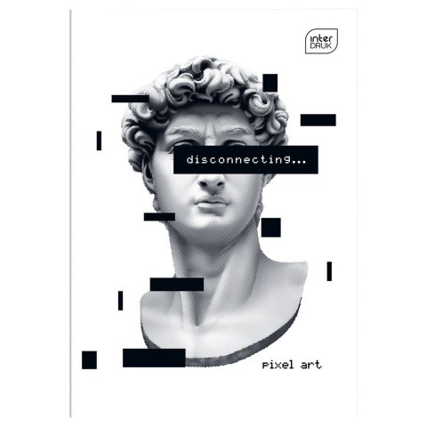 Zeszyt tematyczny A6 32k. 70g krata Interdruk (ZES32#) Interdruk