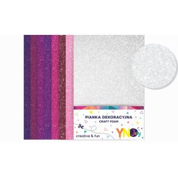 Arkusz piankowy Interdruk pianka dekoracyjna NC-018 kolor: mix 8 ark. (IPIANC018) Interdruk