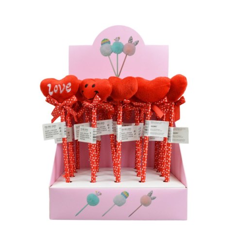 Długopis standardowy Z SERDUSZKIEM wkład niebieski Arpex (WA7477) Arpex