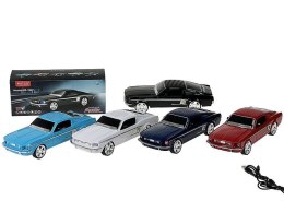 Głośnik Adar metalowy - auto 26x10cm, Bluetooth, z kablem USB, z radiem mix (609952) Adar