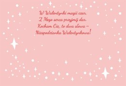 Kartka składana B6 Karnet B6 Walentynki KŁÓDKI Henry (5905701487493) Henry