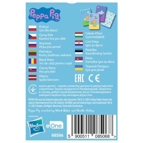 Karty świnka Peppa Piotruś Trefl (08506) 25 sztuk Trefl