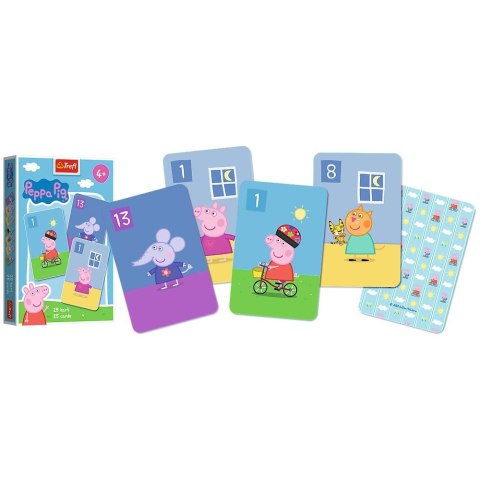 Karty świnka Peppa Piotruś Trefl (08506) 25 sztuk Trefl