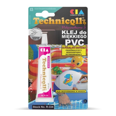 Klej w tubie Technicqll do miękkiego PVC 20ml (R-334) Technicqll