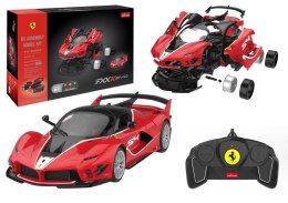 Klocki konstrukcyjne Lean Auto Rastar 1:18 Ferrari FXXK EVO Czerwone 88 Elementów (20577) Lean