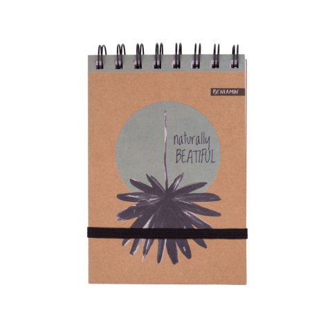 Kołozeszyt (kołonotatnik) Kraft Liner A6 96k. krata (nd) (9350) (nd)