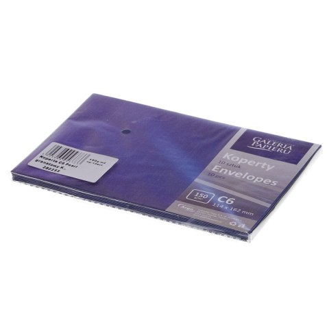 Koperta pearl C6 granatowa Galeria Papieru (280255) 10 sztuk Galeria Papieru