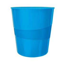 Kosz na śmieci Leitz WOW kolor: niebieski 15L (52781036) Leitz