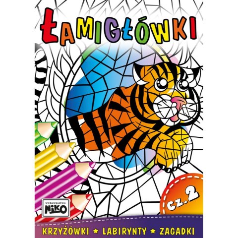 Książeczka edukacyjna Łamigłowki cz.2 Niko Niko