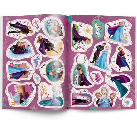 Książka dla dzieci Kraina lodu. Kolorowanka z Naklejkami Ameet Ameet