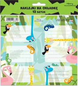 Naklejka na zeszyt Henry 2 Żyrafa (5905701487813) Henry