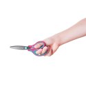 Nożyczki Griffix zaokrąglone praworęczne różowe 14cm Pelikan (300009543) Pelikan