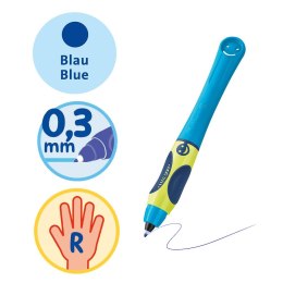 Pióro kulkowe Pelikan Dla Praworęcznych Griffix neon fresh blue (400191571) Pelikan
