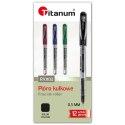 Pióro kulkowe wkład czarne Titanum (RX1102(R202)) Titanum