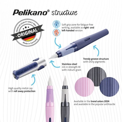 Pióro wieczne Pelikano L szare Pelikan (300009987) Pelikan