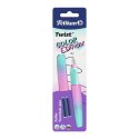 Pióro wieczne Twist COLOR EDITION PASTELOWE + NABOJE Pelikan (300010107) Pelikan