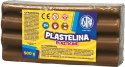 Plastelina Astra 1 kol. brązowa 500g Astra