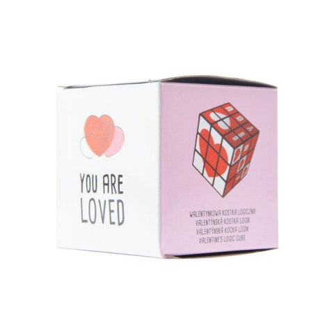 Układanka kostka logiczna walentynkowa Arpex (wa4276) Arpex