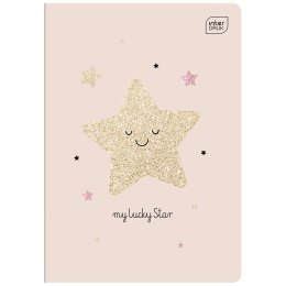 Zeszyt Glitter 5902277313782 A5 32k. 70g krata Interdruk Interdruk