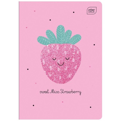 Zeszyt Glitter 5902277313782 A5 32k. 70g krata Interdruk Interdruk