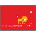 Blok techniczny B&B KIDS A4 białe 240g 10k Interdruk (BLTBB) Interdruk