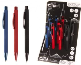 Długopis Zenith 4 12 SZTUK CITY 59074642232663 wkład niebieski 1,0mm Cresco (750035) Cresco