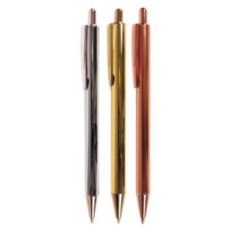 Długopis wielkopojemny QUEEN wkład niebieski 1,0mm Cresco (750030) Cresco