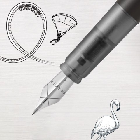 Ekskluzywne pióro tłoczkowe VECTOR XL czarny M Parker (2159744) Parker