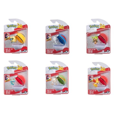 Figurka Pokemon Clip N Go Seria 14, Orbico Sp. Z O.o. (95057) Orbico Sp. Z O.o.
