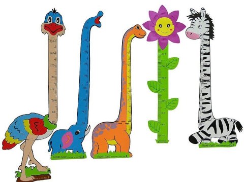 Gadżet miarka wzrostu do wys. 150cm, z taśmą samoprzylepną Adar (338807) Adar