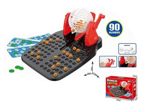 Gra logiczna BINGO LOTTO Bigtoys (BGR6754) Bigtoys