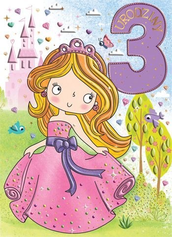 Kartka składana B6 B6 3 królewna Henry (5905701485260) Henry