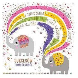 Kartka składana KW słonie II kw Henry (5905701488131) Henry